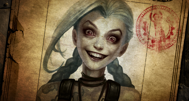 E saiu a Animação da “Jinx”, nova personagem de League of Legends