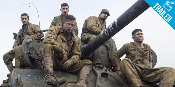 ‘Fury’ – Filme sobre tripulação de tanque de guerra ganha o primeiro trailer