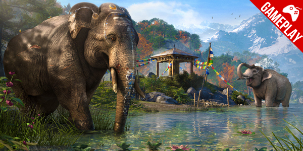 ‘Far Cry 4’ – Elefantes serão perigosos predadores no game