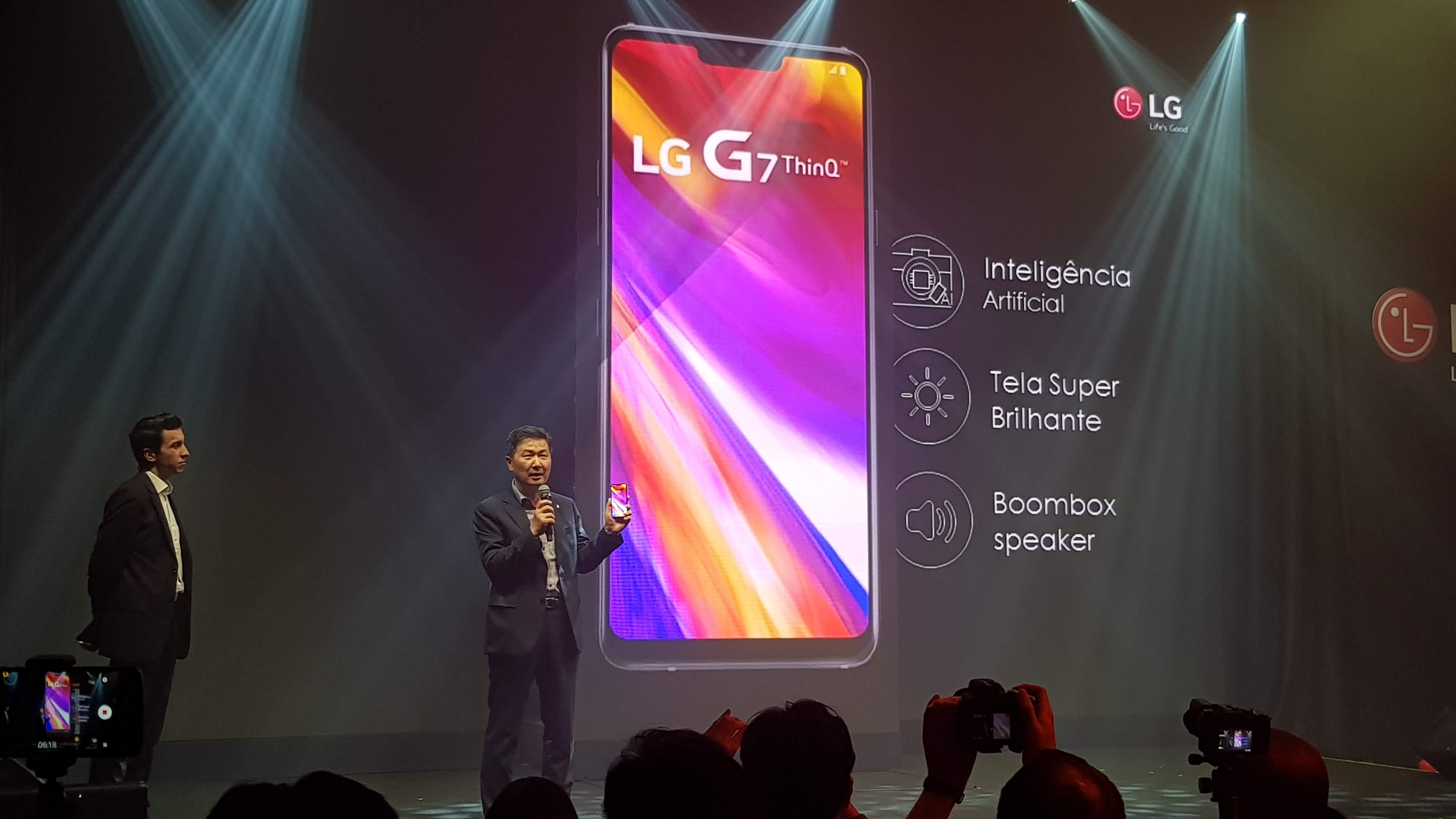 ‘LG’ – Anunciados oficialmente o LG G7 ThinQ e V35 ThinQ no Brasil