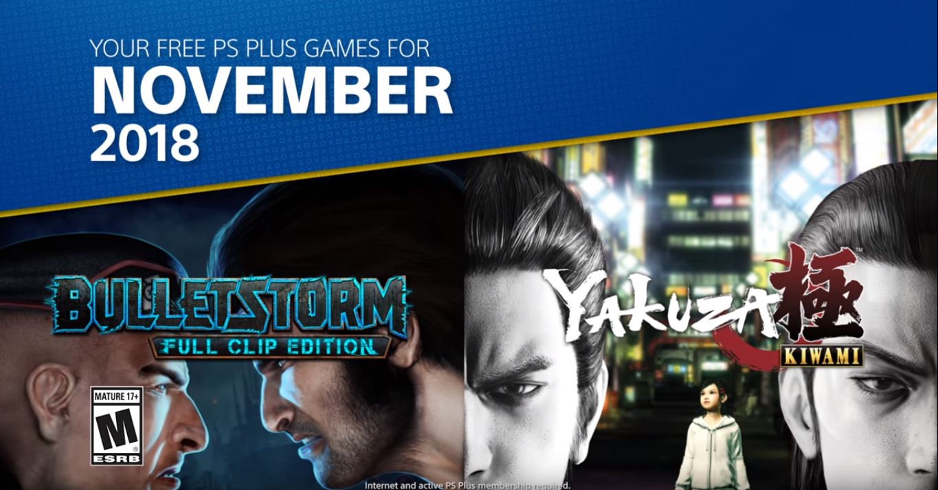 ‘Playstation’ – Lista de jogos da Playstation Plus de Novembro é anunciada