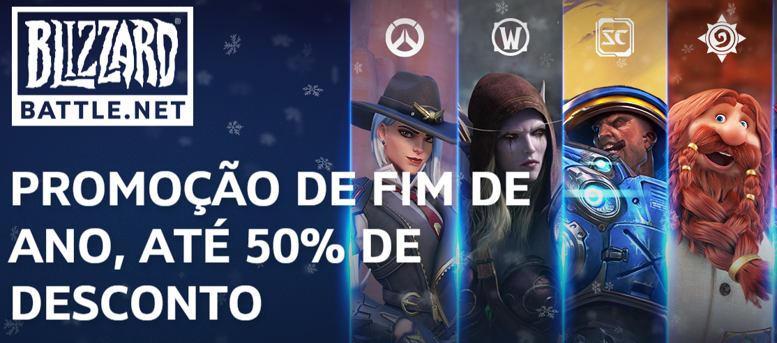 ‘Blizzard’ – Promoções de Natal para expandir sua biblioteca no Battle.net