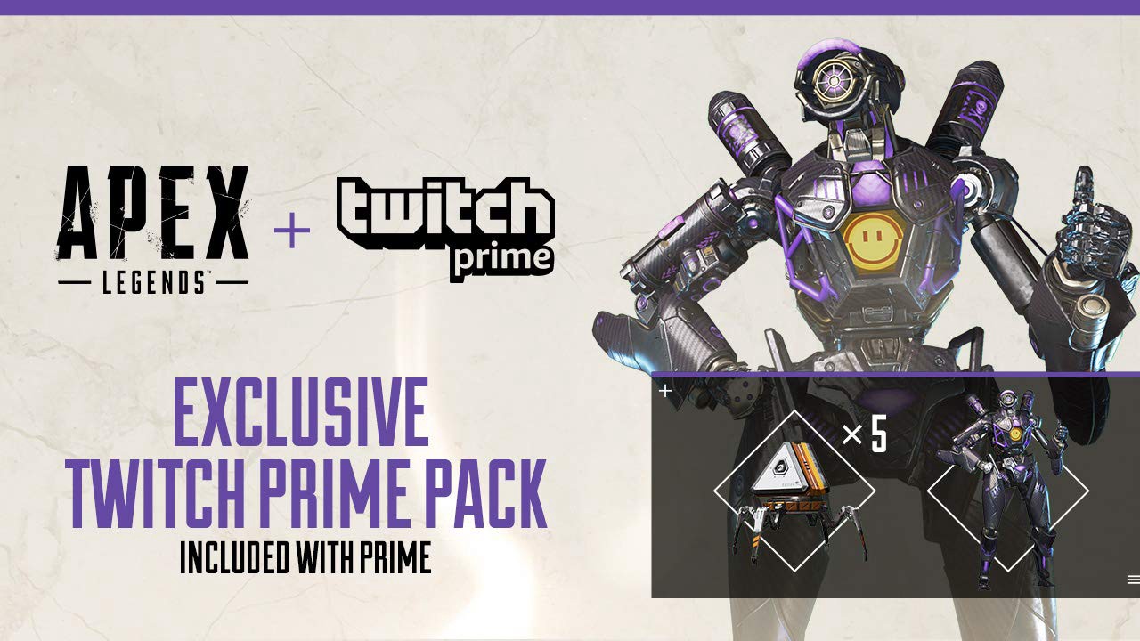 Twitch | Assinantes Prime recebem pacote exclusivo de Apex Legends e mais