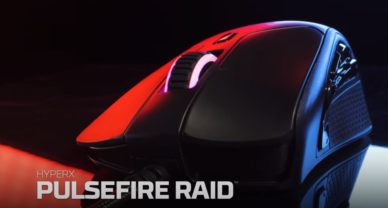 HyperX | Empresa lança oficialmente o mouse Pulsefire Raid no Brasil