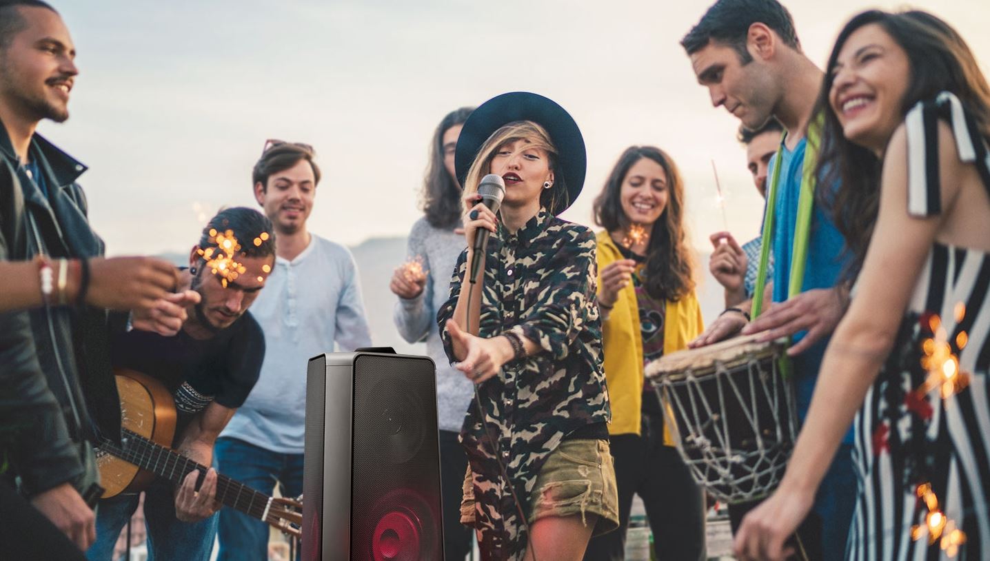 Samsung | Nova Sound Tower MX-T55 traz qualidade de som e design arrojado