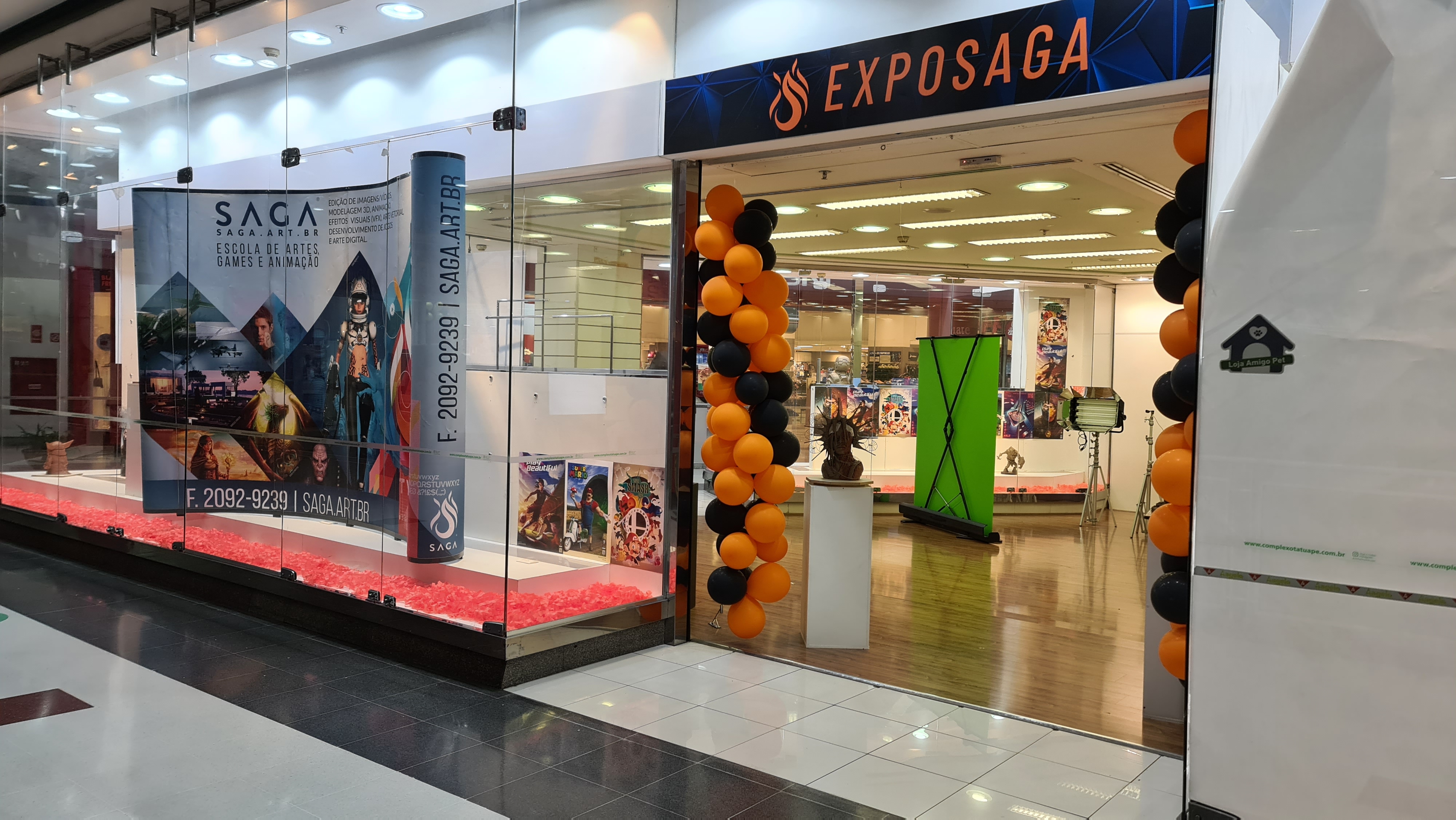 SAGA | Escola inaugura espaço de entretenimento em shopping em São Paulo