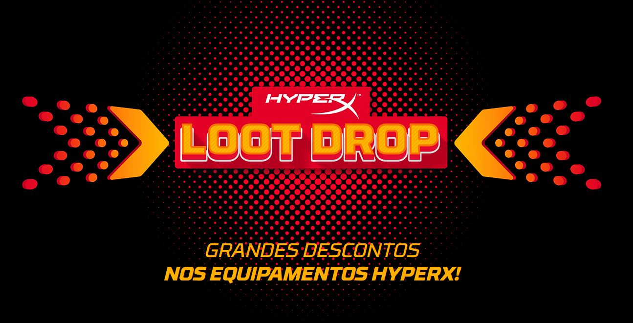 HyperX | Empresa anuncia o evento global HyperX Loot Drop cheio de promoções