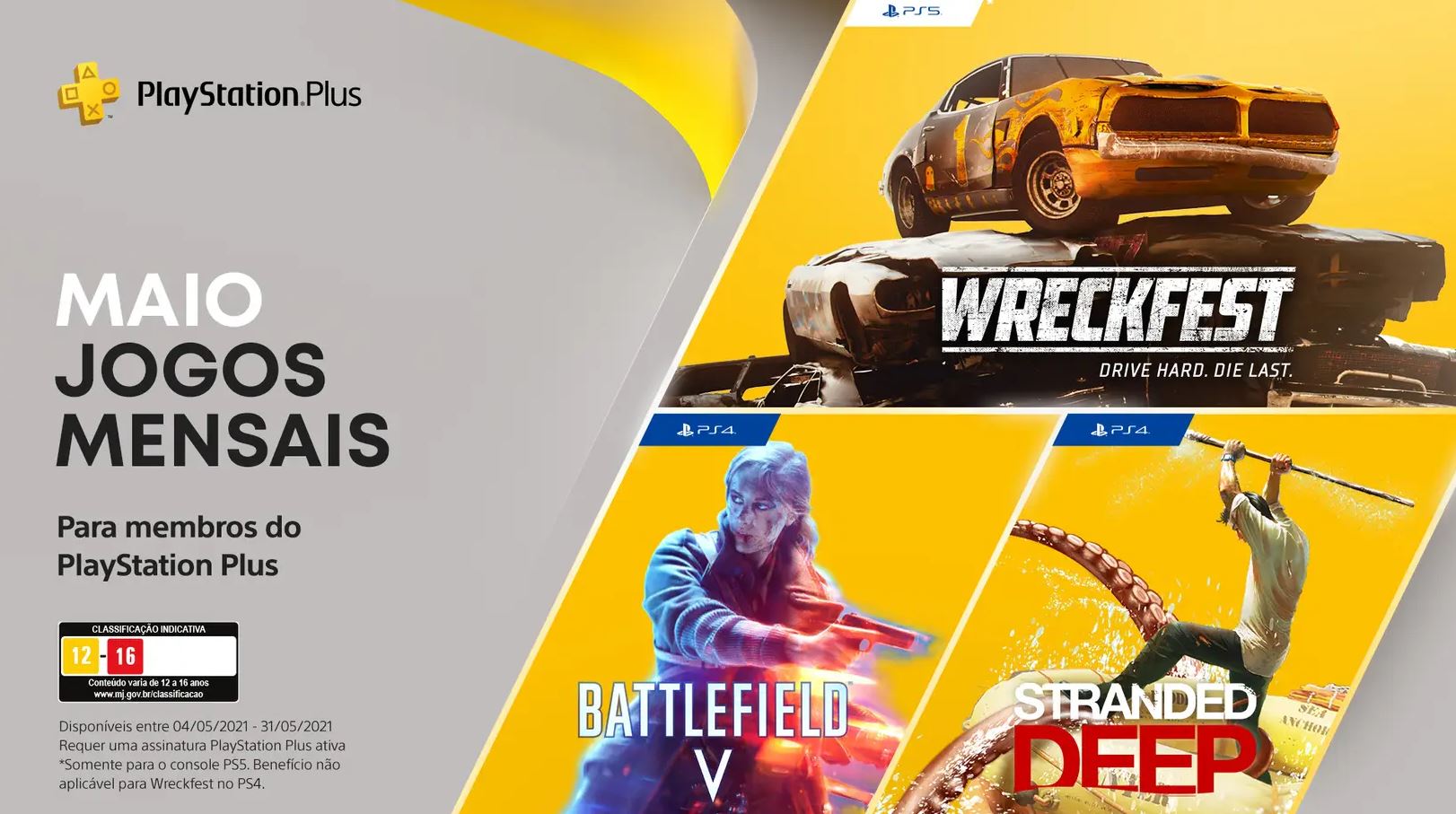 Playstation | Confira os games disponibilizados aos assinantes Ps Plus de Maio