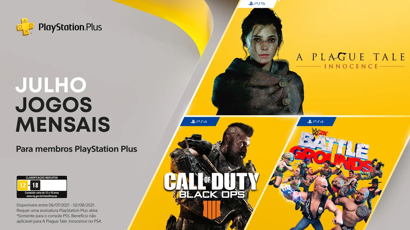 Playstation | Revelados jogos aos assinantes da Ps Plus de julho