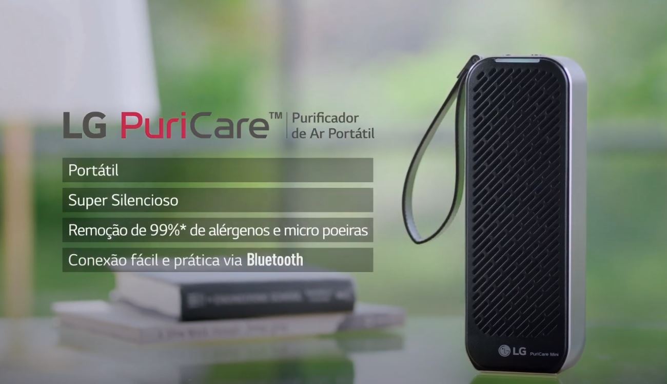 LG | Empresa lança o PuriCare Mini oficialmente no Brasil