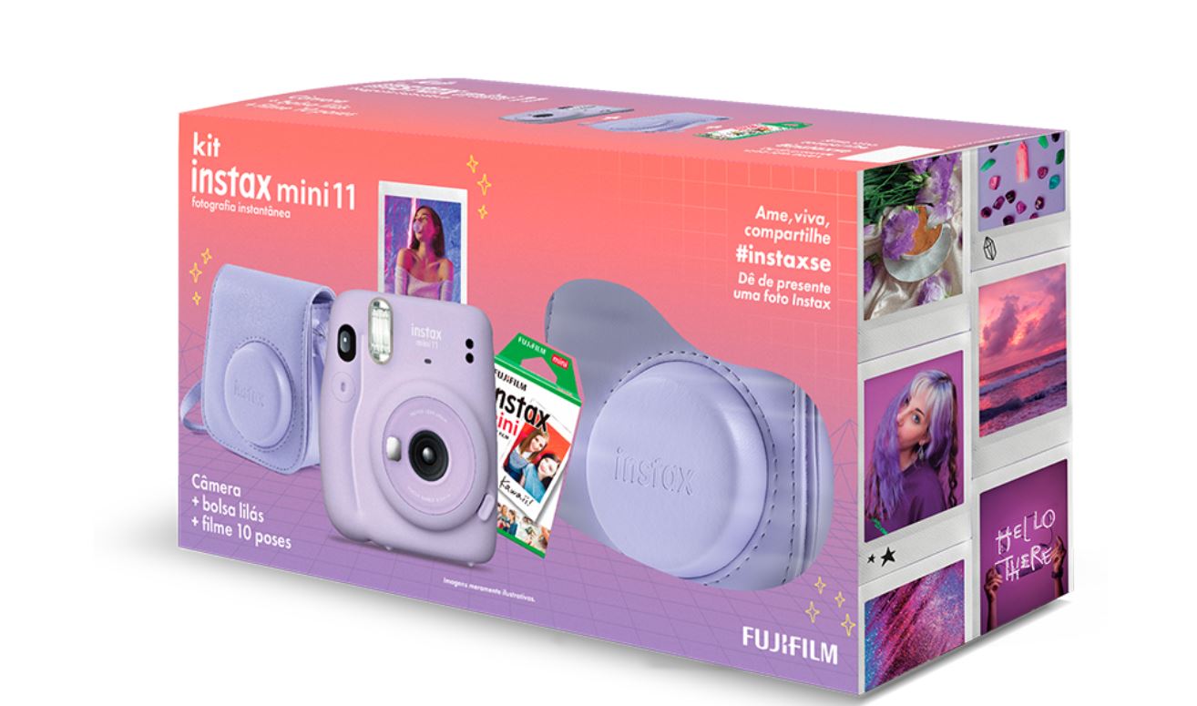 Fujifilm | Empresa anuncia Instax Mini 11 com bolsa personalizada