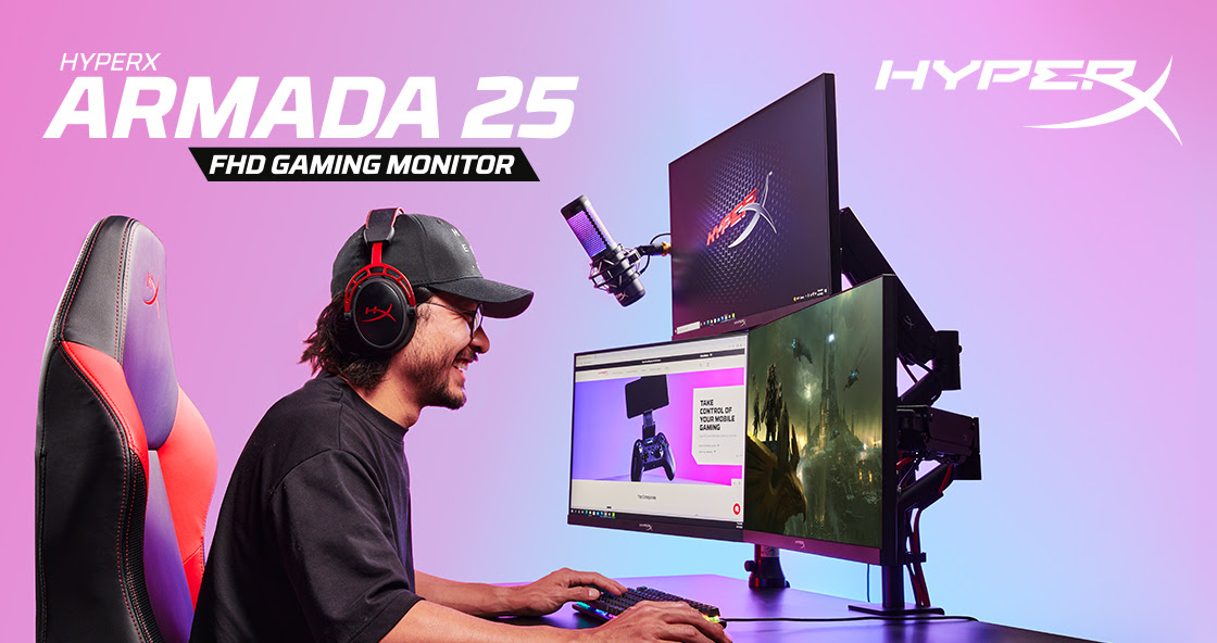 HyperX | Empresa anuncia o monitor Armada