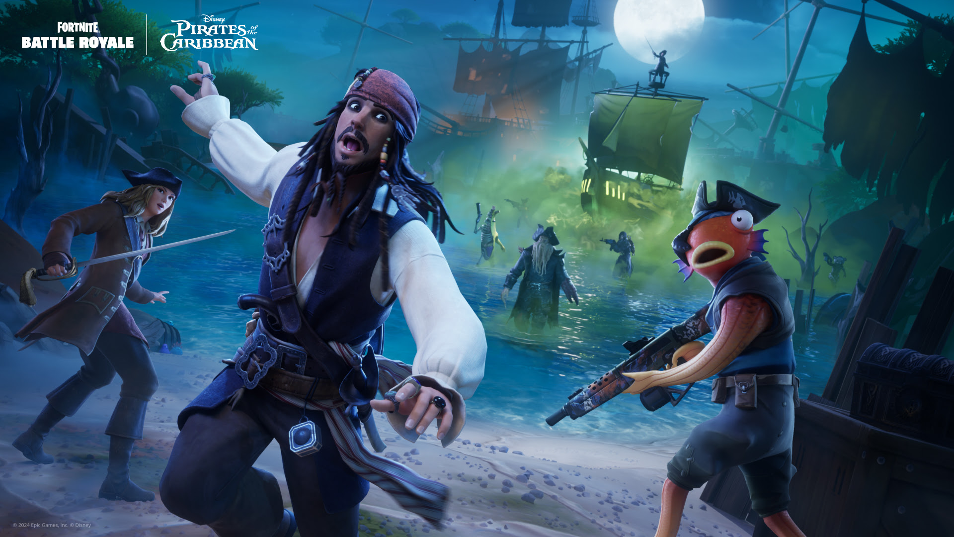 Epic Games | Evento Piratas do Caribe no Fortnite