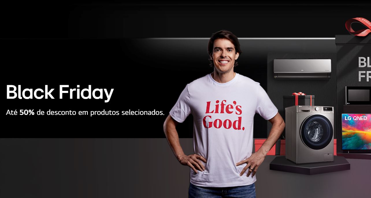 LG | Empresa preparou ofertas com até 50% de desconto na Black Friday